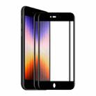 For iPhone SE 2022 / SE 2020 / 8 / 7 2pcs ENKAY Full Glue 6D Tempered Glass Anti-scratch Ful Film - 1