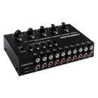 5 In 5 Out Audio Signal Selector Sound Mixing Distribute Device Input Independent Switch - 1