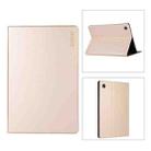 For Samsung Galaxy Tab A8 10.5 2021 X200/X205 ENKAY Leather Stand Smart Tablet Case(Gold) - 1