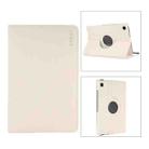 For Samsung Galaxy Tab A8 10.5 2021 X200/X205 ENKAY 360 Degree Rotation Litchi Leather Smart Case(Beige) - 1