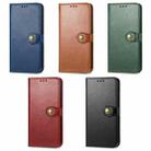 For vivo S12 Pro Solid Color Leather Buckle Phone Case(Black) - 7