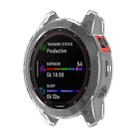 For Garmin Fenix 7 Shockproof TPU Soft Protective Case(Transparent) - 1