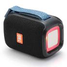 T&G TG339 RGB Light 5W Waterproof Portable Bluetooth Speaker(Black) - 1