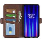 For OnePlus Nord CE 2 5G Dual-side Magnetic Buckle Leather Phone Case(Brown) - 4