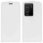 For ZTE Blade Z40 Pro R64 Texture Vertical Flip Leather Phone Case(White) - 1