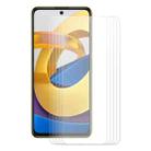 5 PCS For Xiaomi Poco M4 Pro 5G ENKAY 0.26mm 9H 2.5D Curved Edge Tempered Glass Screen Protector - 1