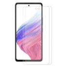 2 PCS For Samsung Galaxy A53 5G ENKAY 0.26mm 9H 2.5D Tempered Glass Film - 1