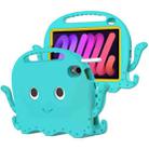 For iPad mini 6 Octopus Style EVA + PC Tablet Case with Strap(Glacial Green) - 1