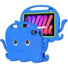 For iPad mini 6 Octopus Style EVA + PC Tablet Case with Strap(Blue) - 1