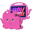 For iPad mini 6 Octopus Style EVA + PC Tablet Case with Strap(RoseRed) - 1