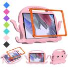 For Samsung Galaxy Tab A7 Lite 8.7 T220 / T225 Octopus EVA + PC Tablet Case with Strap(Pink) - 1