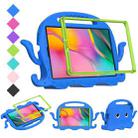 For Samsung Galaxy Tab A 8.0 T290 / T295 2019 Octopus EVA + PC Tablet Case with Strap(Blue) - 1