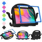 For Samsung Galaxy Tab A 8.0 T290 / T295 2019 Octopus EVA + PC Tablet Case with Strap(Black) - 1