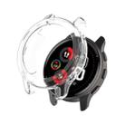 For Garmin Venu 2 Plus Shock-Proof Semi-Surrounded TPU Plating Watch Case(Transparent) - 1