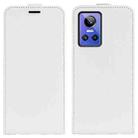 For  OPPO Realme GT Neo 3 R64 Texture Vertical Flip Leather Phone Case(White) - 1