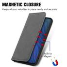 For vivo Y50 Retro Skin Feel Magnetic Horizontal Flip Leather Phone Case(Gray) - 5