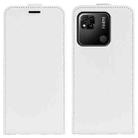 For Xiaomi Redmi 10A R64 Texture Vertical Flip Leather Phone Case(White) - 1