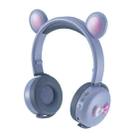 AEC BK7 Cute Bear Children Wireless Bluetooth Headset with LED Light(MoDiLan) - 1