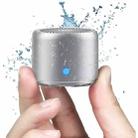 EWA A106Pro IPX7 Waterproof Mini Portable Bluetooth Metal Speaker(Silver) - 1