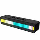 Duosi M8 LED Pickup Rhythm Ambient Light Multi-function TWS Bluetooth Speaker Bar(Black) - 1