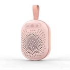 AEC BT513 RGB Light Waterproof Portable Bluetooth Speaker Support FM / TF Card(Moran Pink) - 1