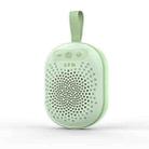 AEC BT513 RGB Light Waterproof Portable Bluetooth Speaker Support FM / TF Card(Light Green) - 1