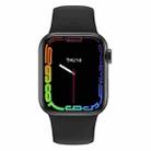 M SEVEN MAX 1.92 inch Silicone Watchband Color Screen Smart Watch(Black) - 1