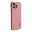 For iPhone 12 Pro ENKAY Liquid Silicone Phone Case(Pink) - 1