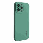 For iPhone 12 Pro Max ENKAY Liquid Silicone Phone Case(Dark Green) - 1