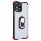 ENKAY TPU + Frosted PC Case with Holder for iPhone 12 Pro Max(Black) - 1