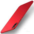 For Samsung Galaxy A02 / M02 MOFI Frosted PC Ultra-thin Hard Phone Case(Red) - 1