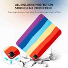 Liquid Silicone Magnetic Pen Function Tablet Case For iPad Pro 12.9 2018 / 2020 / 2021(Rainbow) - 5