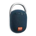 T&G TG321 TWS Portable Wireless Outdoor Mini Speaker with LED Light(Blue) - 1