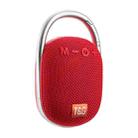 T&G TG321 TWS Portable Wireless Outdoor Mini Speaker with LED Light(Red) - 1
