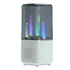 TU102 RGB Colorful Lighting Wireless Bluetooth Speaker Support FM / TF Card(White) - 1