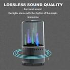 TU102 RGB Colorful Lighting Wireless Bluetooth Speaker Support FM / TF Card(White) - 3