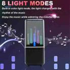 TU102 RGB Colorful Lighting Wireless Bluetooth Speaker Support FM / TF Card(White) - 5