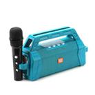 T&G TG538 Portable Karaoke Wireless Bluetooth Speaker with Microphone(Green) - 1