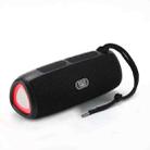 T&G TG344 Portable LED Light TWS Wireless Bluetooth Speaker(Black) - 1