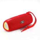 T&G TG344 Portable LED Light TWS Wireless Bluetooth Speaker(Red) - 1