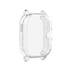 For Amazfit GTS 3 Shockproof TPU Plating Watch Case(Transparent) - 1