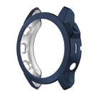 For Garmin Fenix 7X Shockproof TPU Watch Case(Dark Blue) - 1