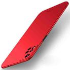 For Xiaomi Redmi Note 11 Pro 5G / Note 11 Pro+ 5G MOFI Frosted PC Ultra-thin Hard  Phone Case(Red) - 1