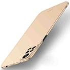 For Xiaomi Redmi Note 11 Global MOFI Frosted PC Ultra-thin Hard  Phone Case(Gold) - 1