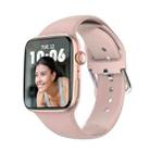 W7 1.8 inch Color Screen Smart Watch, Support Heart Rate Monitoring/Blood Pressure Monitoring(Pink) - 1