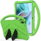 For Motorola Moto Tab G70 EVA Shockproof Tablet Case with Holder(Green) - 1