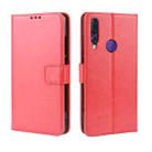 Retro Crazy Horse Texture Horizontal Flip Leather Case for Lenovo Z5S, with Holder & Card Slots & Photo Frame(Red) - 1