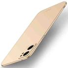 For OPPO Reno7 SE MOFI Frosted PC Ultra-thin Hard Case(Gold) - 1