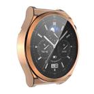 For Huawei Watch GT 3 Pro 46mm ENKAY Full Coverage Electroplated Soft TPU Case with Screen Protection(Rose Gold) - 1