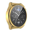 For Huawei Watch GT 3 Pro 46mm ENKAY Full Coverage Electroplated Soft TPU Case with Screen Protection(Golden) - 1